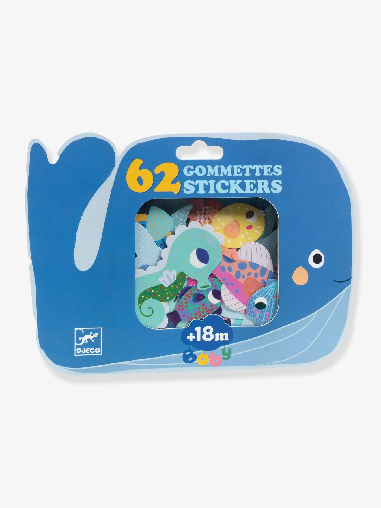 62 gommettes animaux - DJECO banquise - Djeco