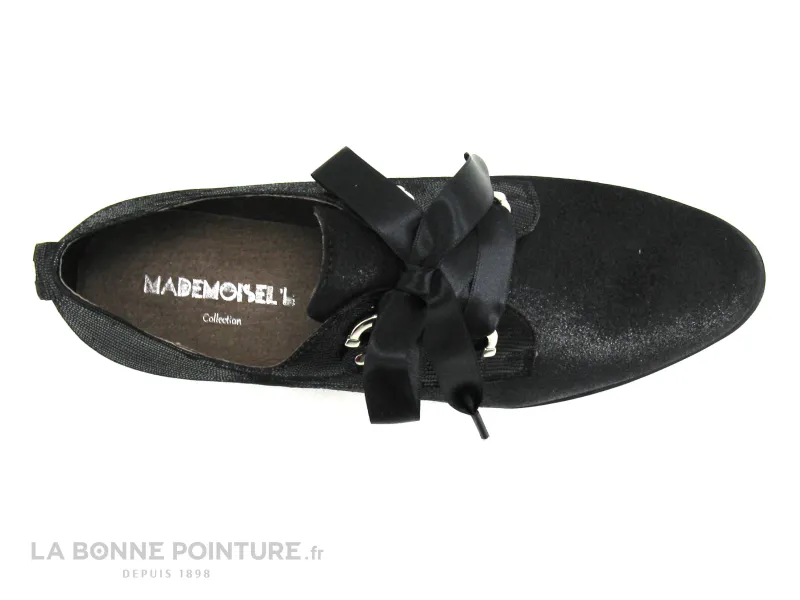 Achat chaussures Mademoisel H Femme Chaussure basse / Derby, vente Mademoisel H 8238 Noir 2082-474 - Chaussure basse Femme