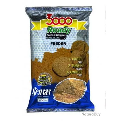 Amorce Sensas 3000 ready feeder 1,250KG