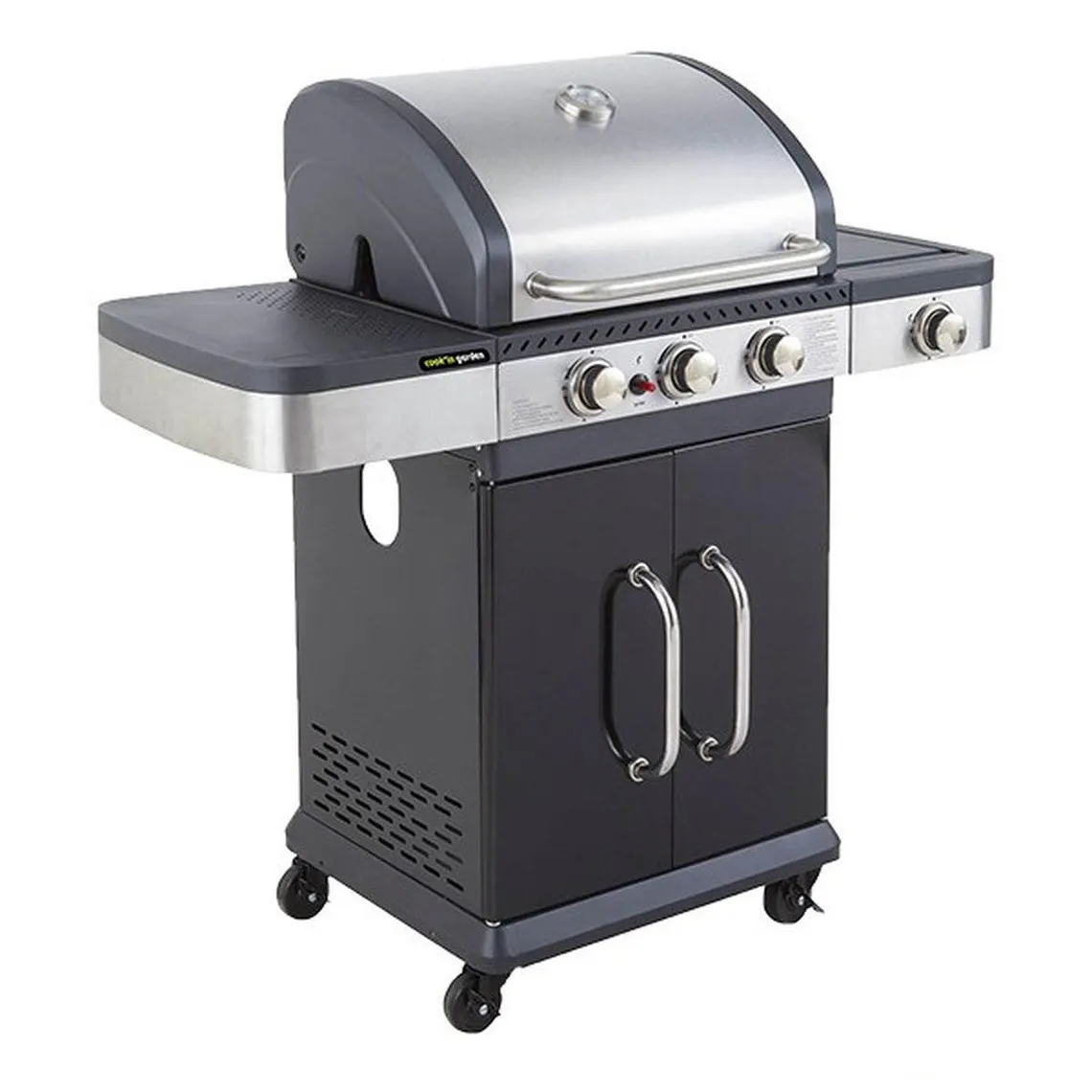 Barbecue au Gaz 3 brûleurs + Desserte CORRYO | 3 Suisses