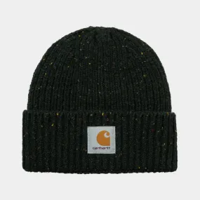 Carhartt - Bonnet en laine vert moucheté