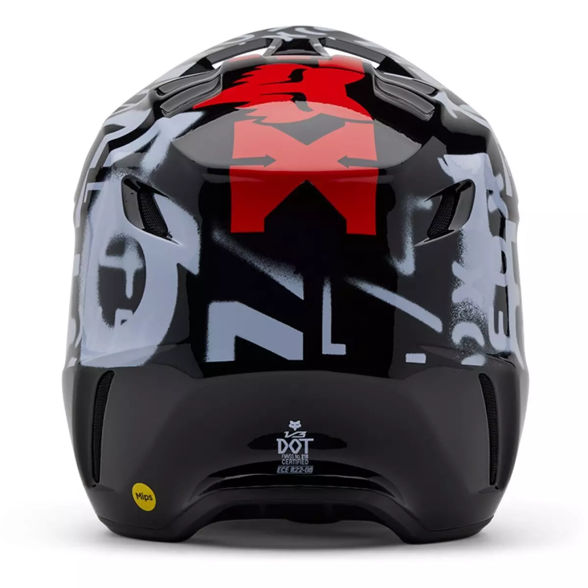 Casque Cross Fox V3 Seventy4 Noir - Casque Cross