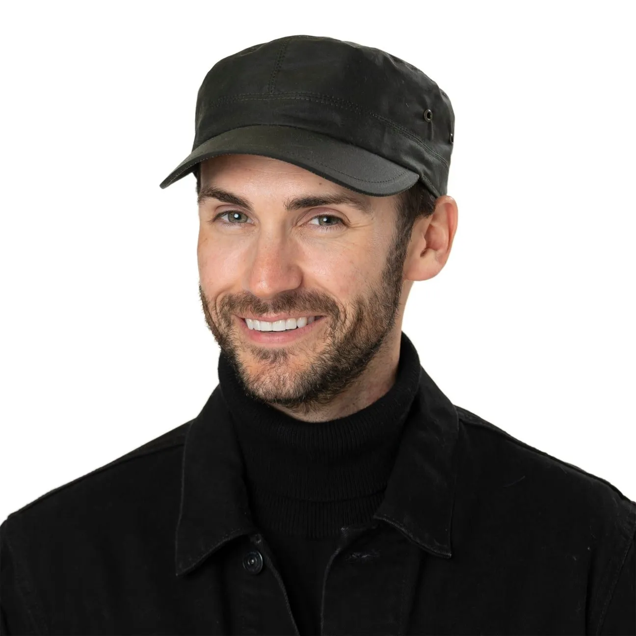 Casquette Army Waxed by Lierys --> Chapeaux, casquettes & bonnets en ligne ▷ Chapeaushop