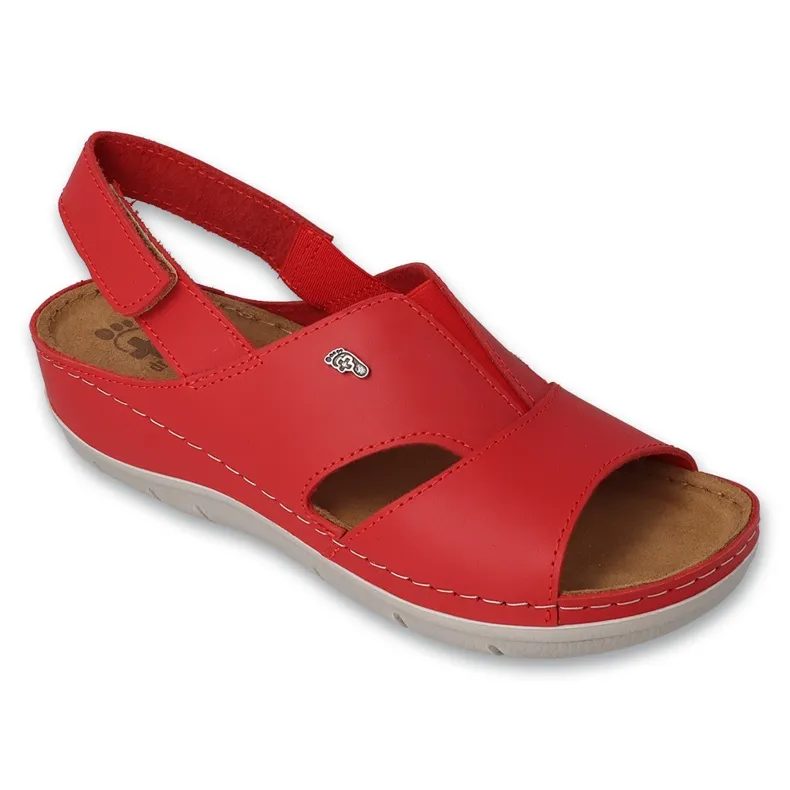 Chaussures femme Befado 158D262 rouge