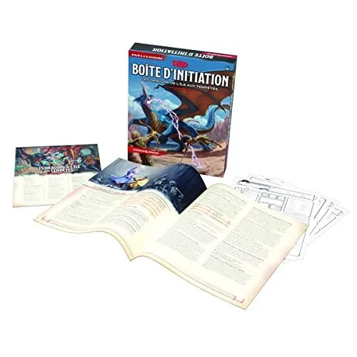 Donjons & dragons - Boîte d’initiation - Dragons de l’Île aux Tempêtes version française