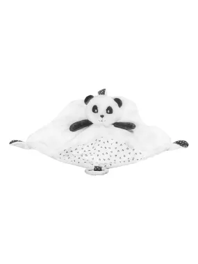 Doudou mouchoir en velours blanc - SAUTHON - Blanc