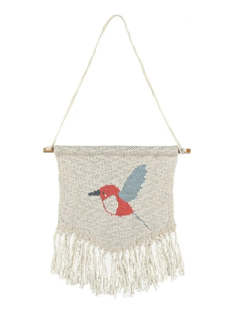 Décoration Murale Macramé Moris & Sacha (36 Cm) - Ecru
