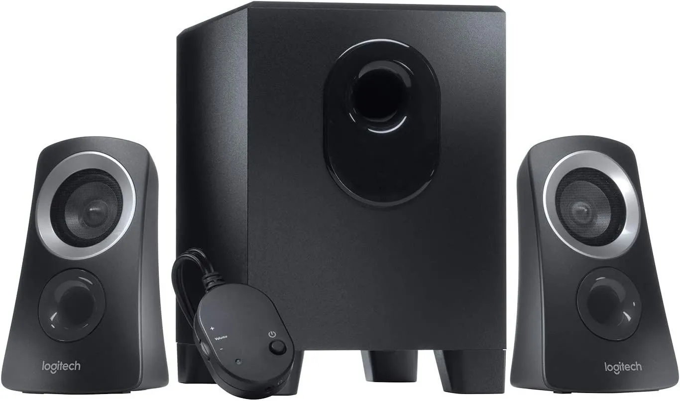 Enceintes Logitech 2.1 Z313, total 25w - 980-000413