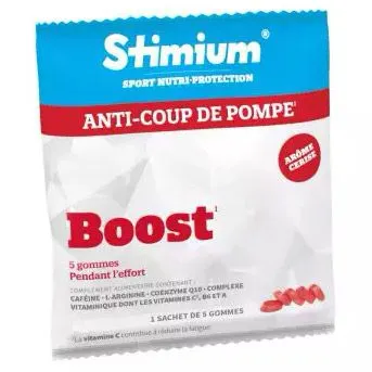 Flowpack Boost Cerise - 1 sachet de 5 gommes