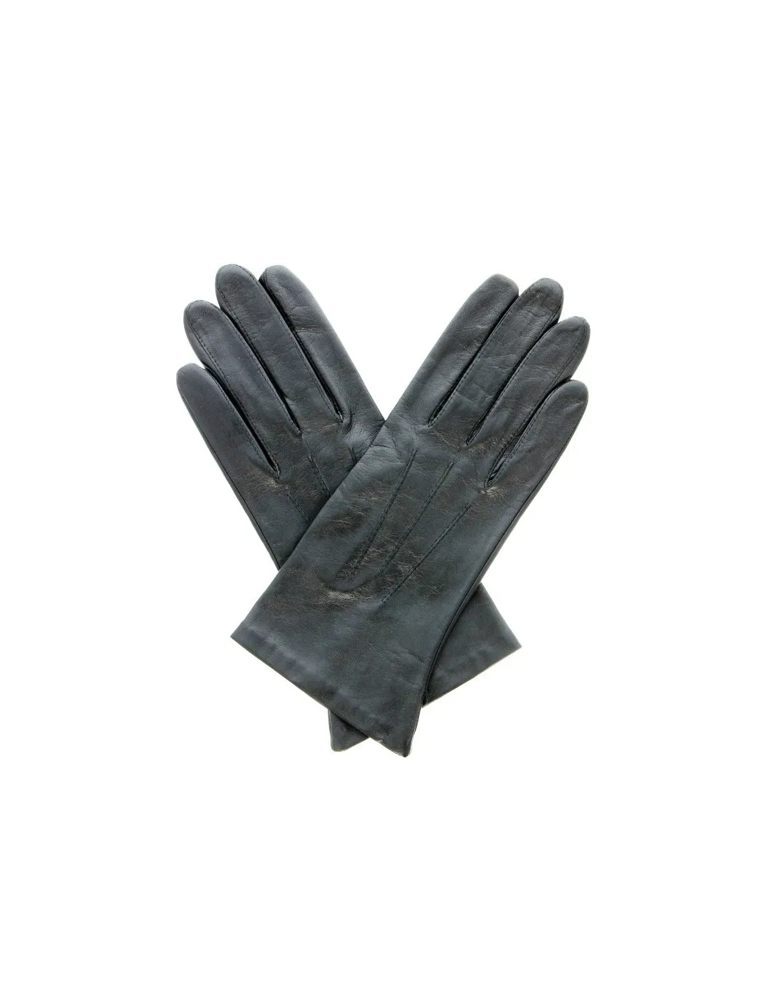 Gants en cuir agneau ref 23661 noir