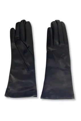 Gants en cuir d'agneau noir, Caridei - GANT 97 Noir | Cesare Nori