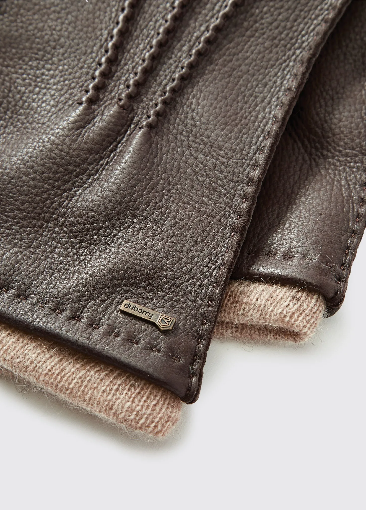 Gants en cuir Kilconnell- Mahogany