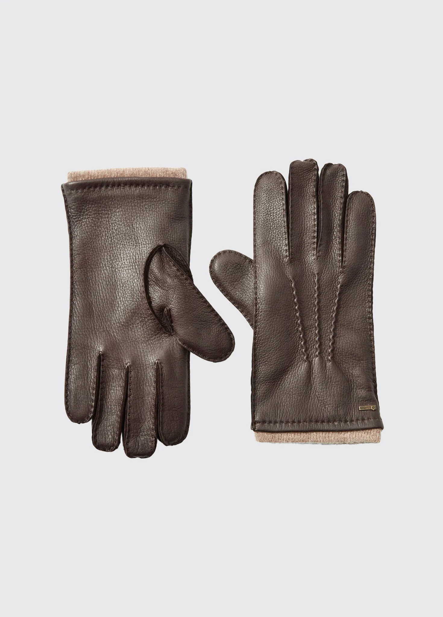 Gants en cuir Lisryan- Mahogany