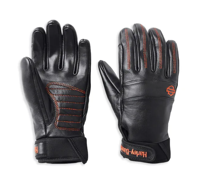 Gants en cuir Newhall pour femmes • Harley-Davidson La Rochelle