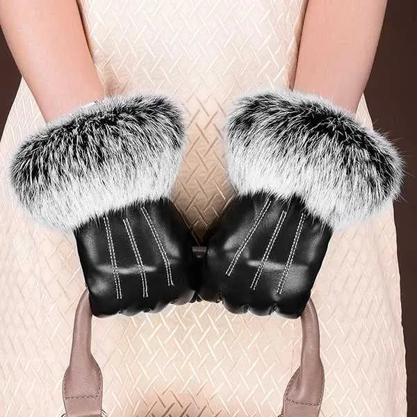 Gants en cuir véritable de haute qualité