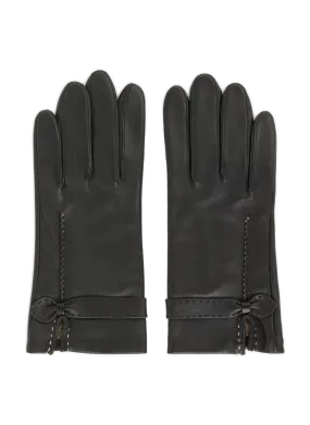 ISOTONER  Gants en cuir - Noir