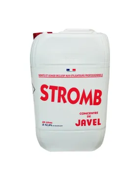 Javel Cubi 12,5% 20l 48°Chl Tp2 4 - BEC - 116530