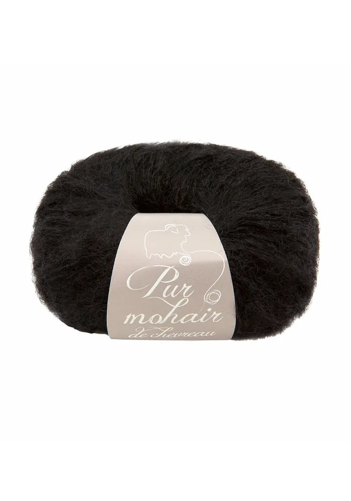 Kit de tricot snood en mohair et soie