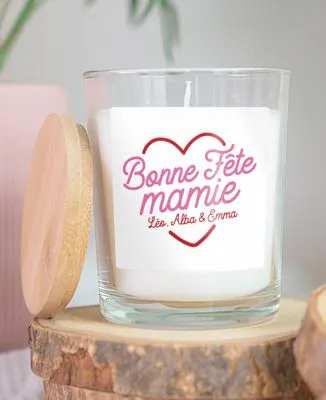 Maxi totebag Bonne fête Mamie personnalisé