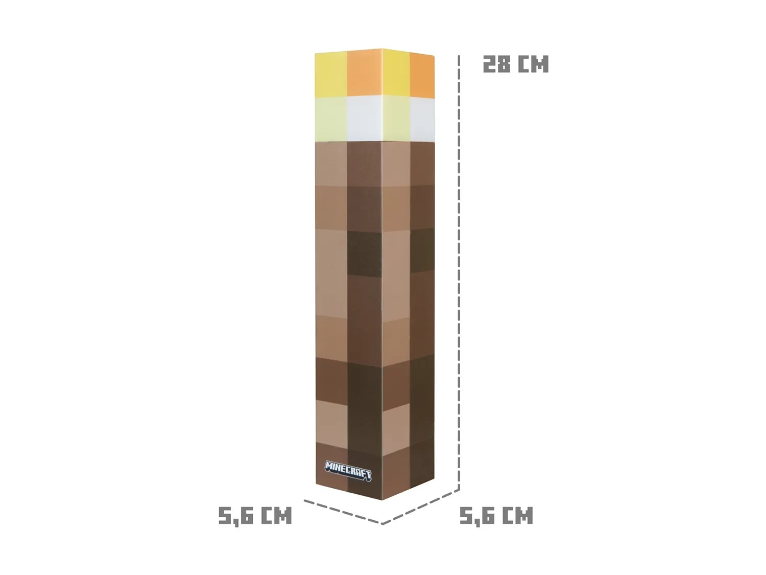 Minecraft Lampe de table ou torche à LED