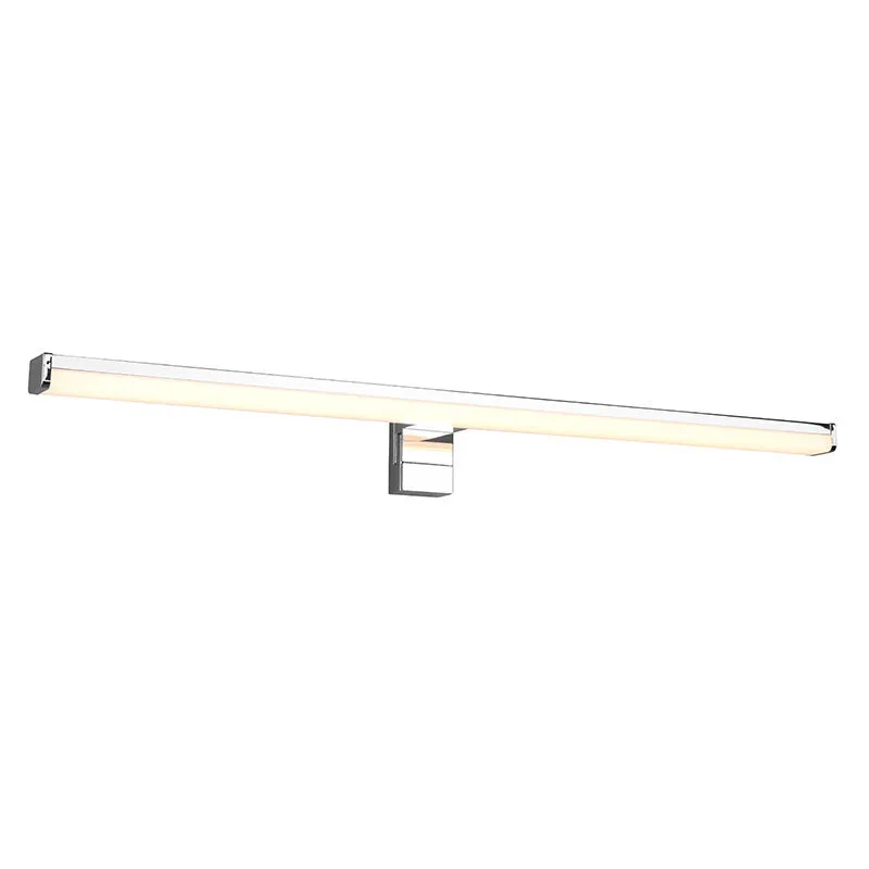 Moderne wandlamp Celal, chroom, kunststof, geïntegreerde LED