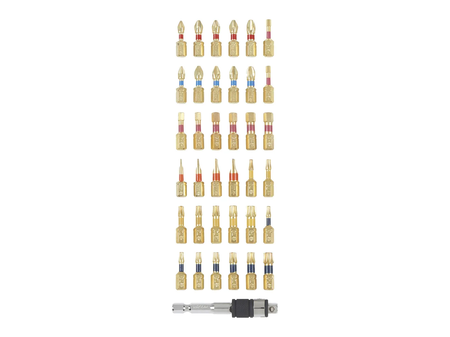 PARKSIDE PERFORMANCE® Set d'embouts de vissage torsion PBSP 2 C3