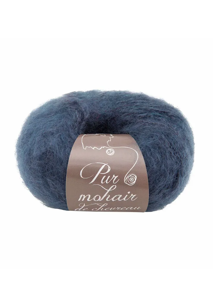 Pelote de laine 98% mohair de chevreau