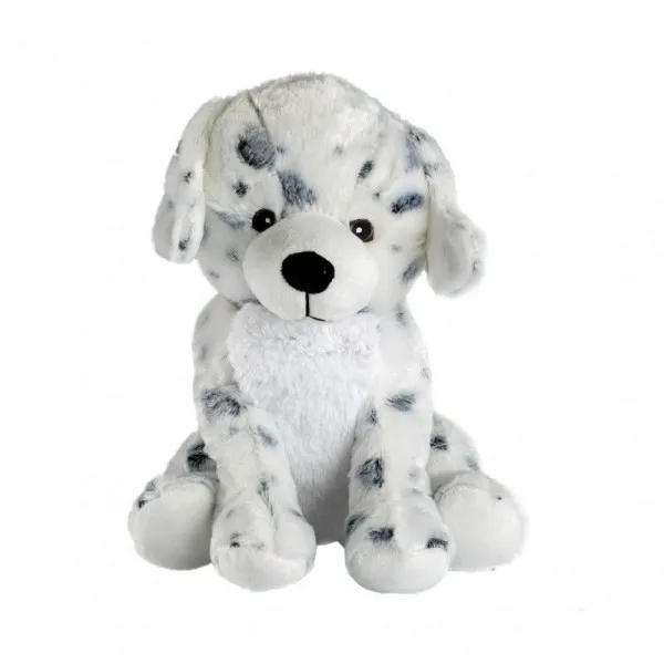 Peluche Bouillotte micro-onde Dalmatien, fabriquée en France