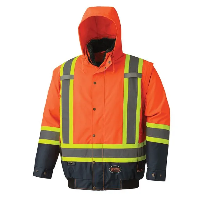 Pioneer V1122150-2XL Manteau de sécurité imperméable 2xl orange