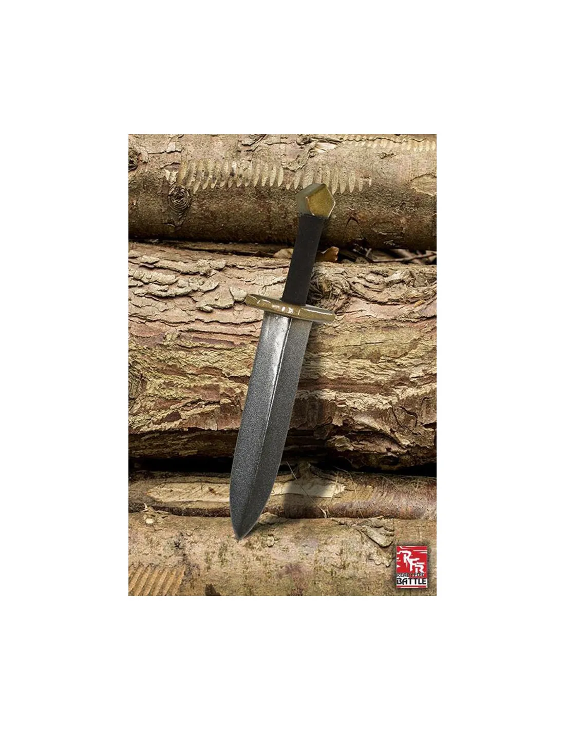Poignard de l'écuyer prêt pour la bataille, LARP ⚔️ Boutique Épées