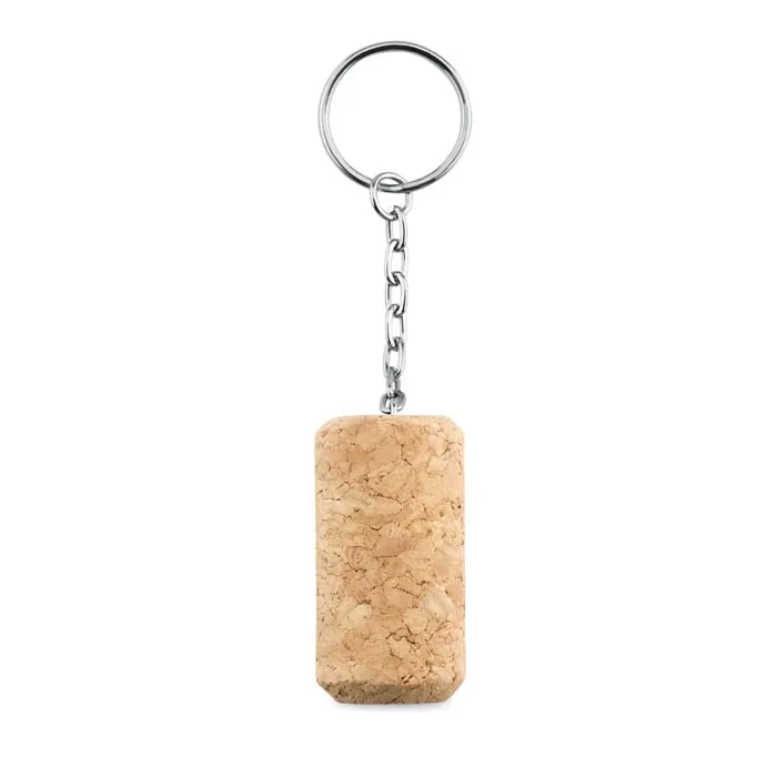 Porte-clés personnalisé en bouchon de liège - TAPON
