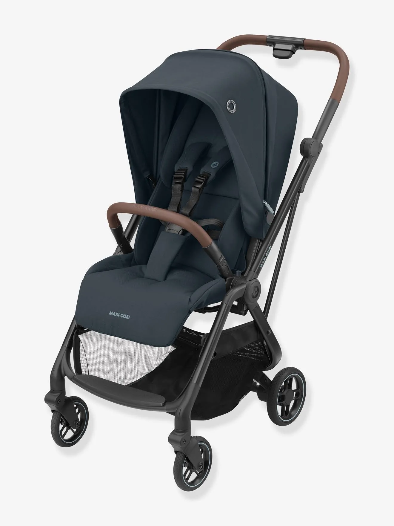 Poussette MAXI COSI Léona gris foncé (essential graphite - Maxi Cosi