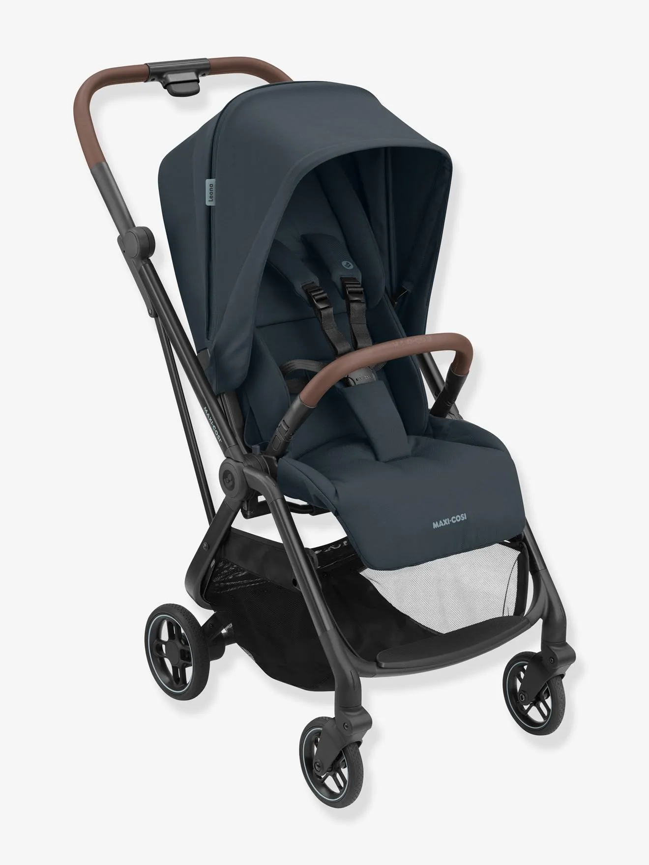 Poussette MAXI COSI Léona gris foncé (essential graphite - Maxi Cosi