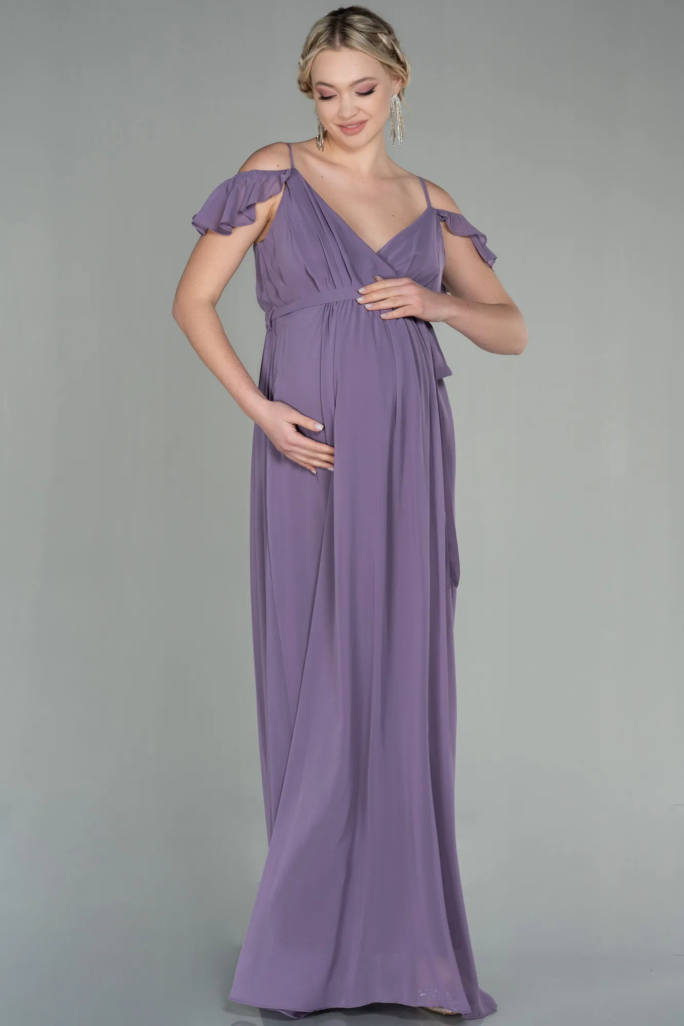 Robes de Soiree de Gross Longue Indigo ABU756