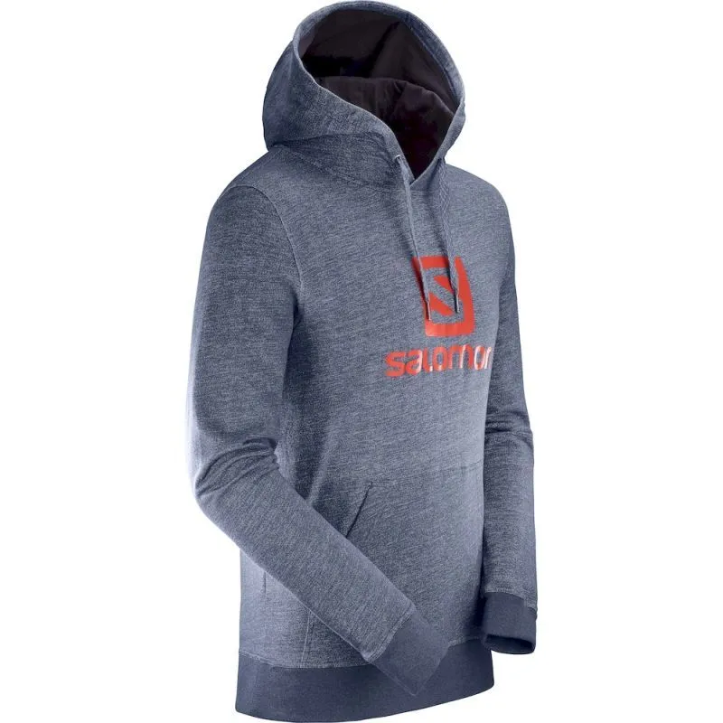 Salomon Logo Hoodie M - Sweat à capuche homme | Hardloop