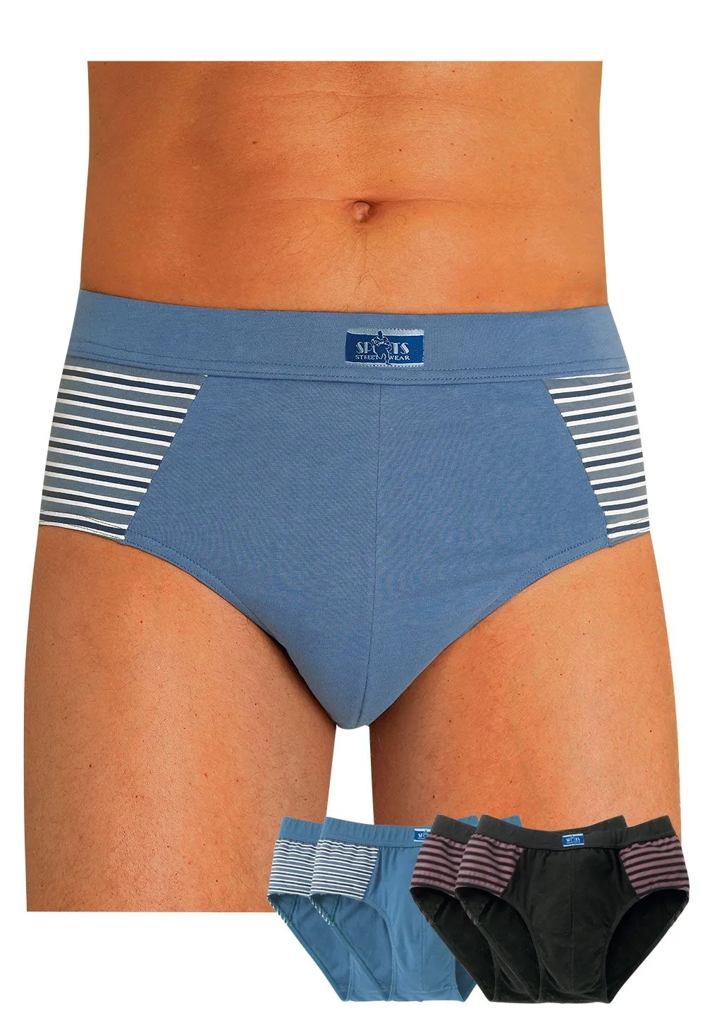 Slip fermé x 4