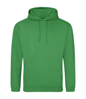 Sweat à capuche college adulte vert citron Awdis