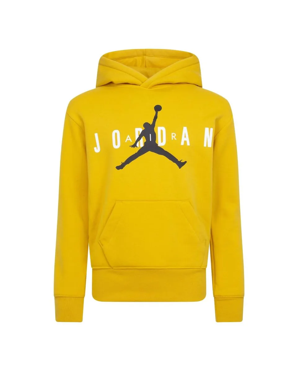 Sweat à capuche Garçon JDB JUMPMAN SUSTAINABLE PULLOV Jaune