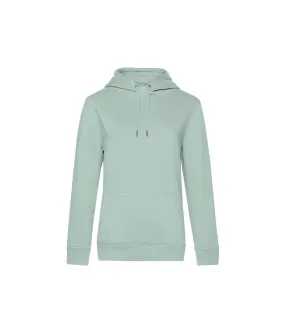 Sweat à capuche queen femme turquoise pâle B&C