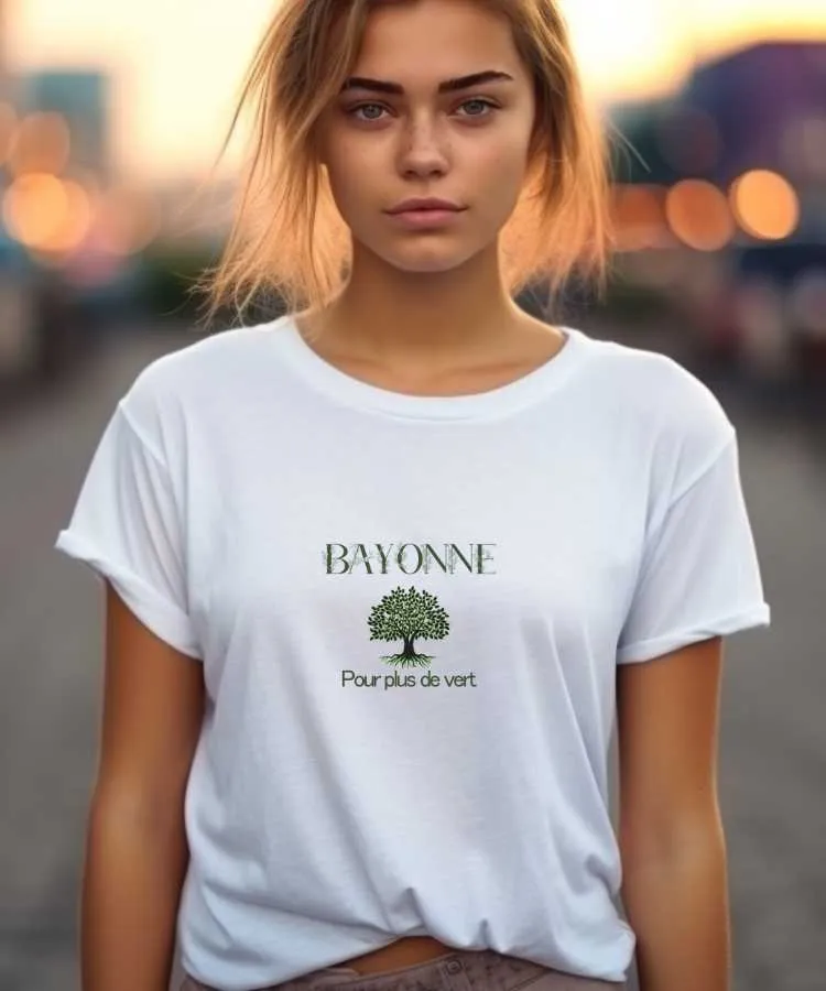 T-Shirt Bayonne pour plus de vert