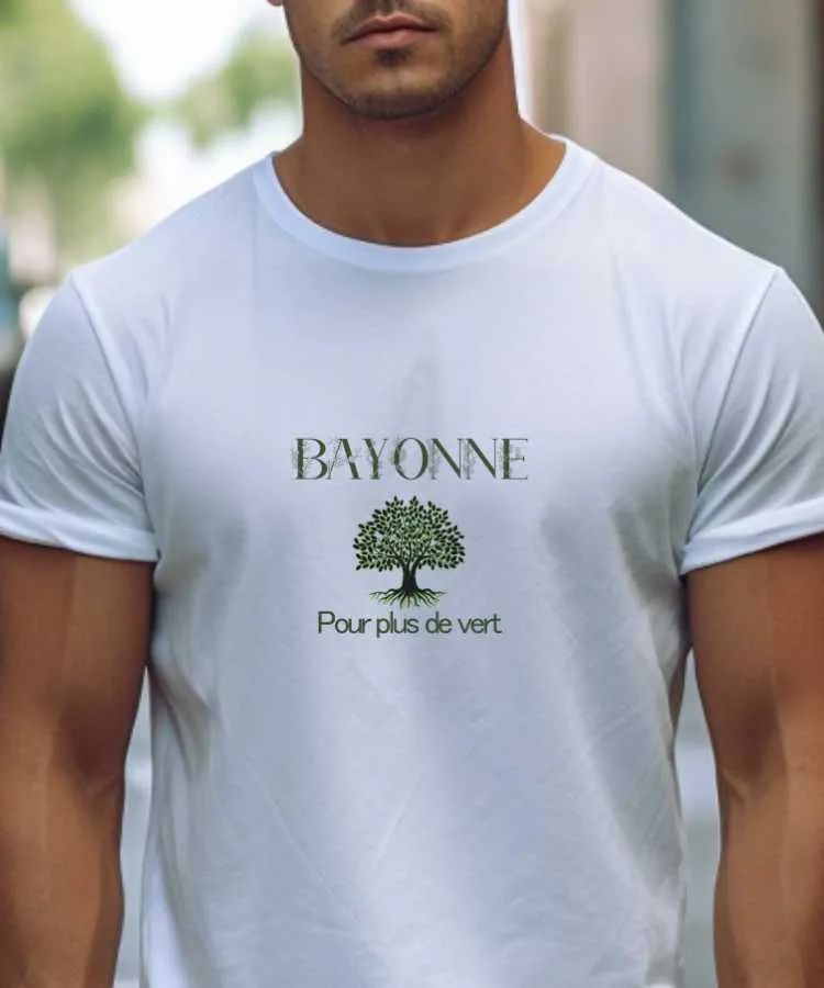 T-Shirt Bayonne pour plus de vert