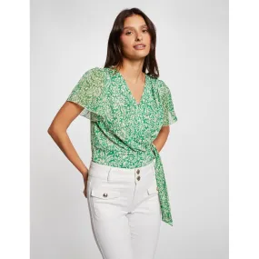 T-shirt en laine vert | 3 Suisses