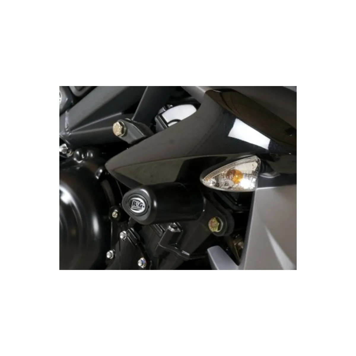 Tampons de protection R&G 675 Street Triple, R et 675 Daytona 2013-2014