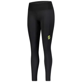 Vêtements de sport SCOTT Femme | Collant de running technique SCOTT FULL TIGHT RC RUN W Black/Yellow pour femme | 280264-1040