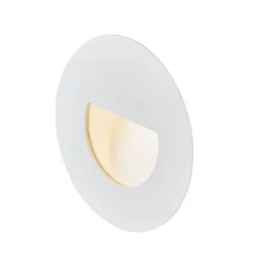 WORO encastré mural intérieur blanc mat LED 1,1W 2700K (1002922)