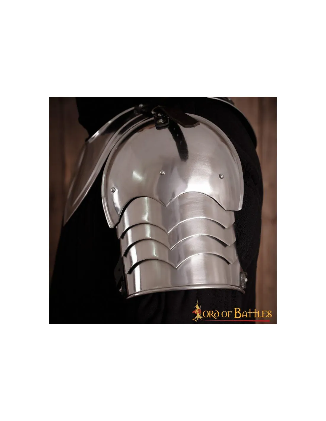Épaulières fonctionnelles de chevalier médiéval ⚔️ Boutique Épées